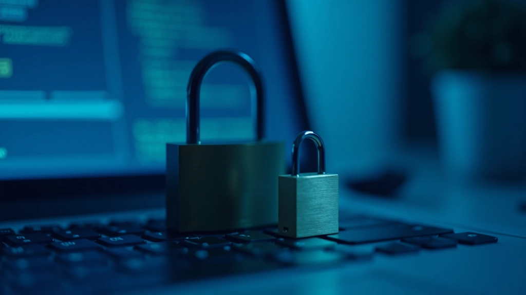 Símbolo de dependência ou lock-in mostrando uma chave em um cadeado, representando dependência de plataforma